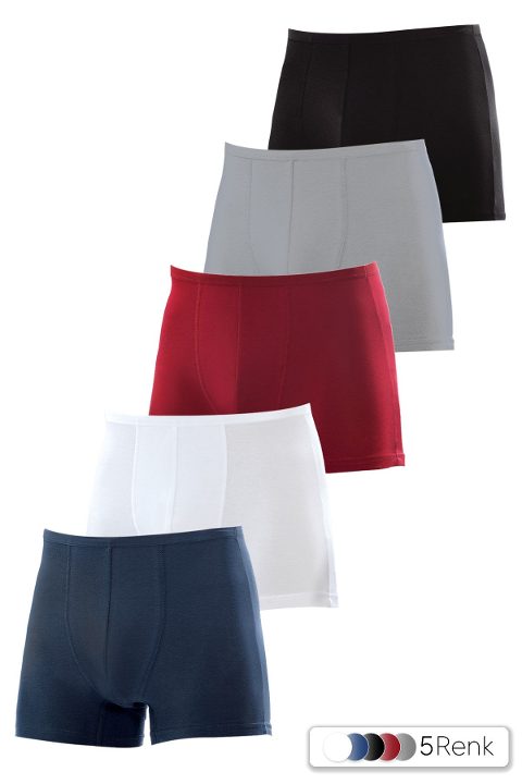 Pamuk Modal Esnek Bel Boxer Öts 2702 - 2